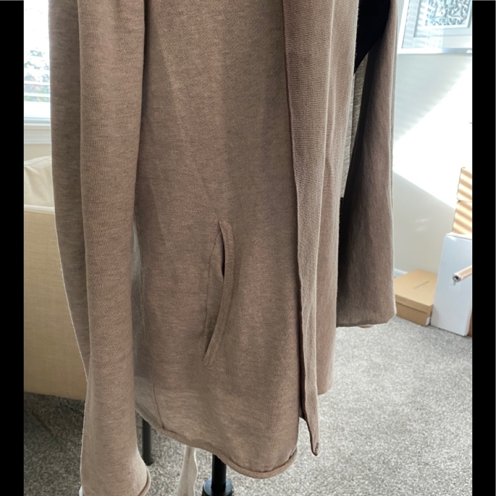 James Perse Cream Cardigan Sweater - Picture 11 of 14
